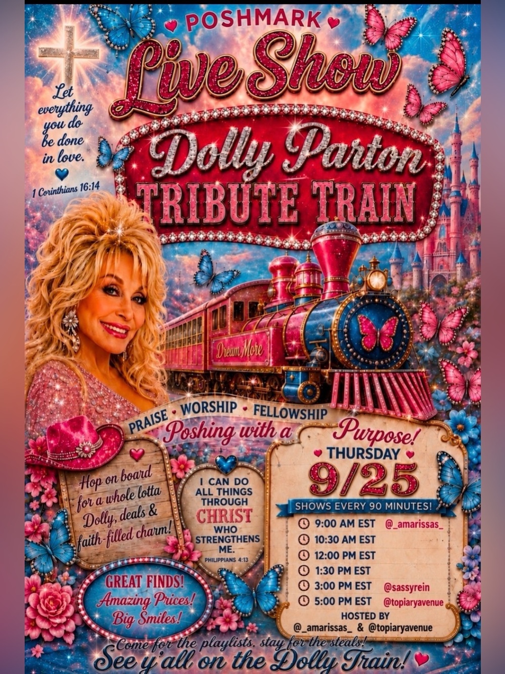 Dolly Parton Live Show Tribute Train